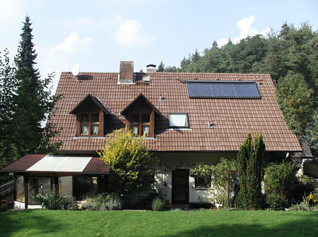 Wohnhaus Gartenseite