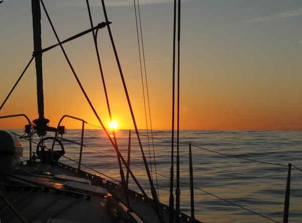 Altlantk, Sonnenuntergang
